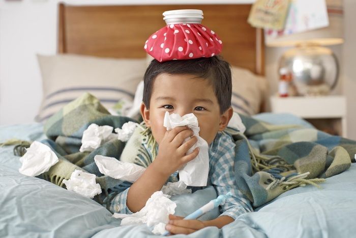 thuốc trị cảm cúm cho bé
