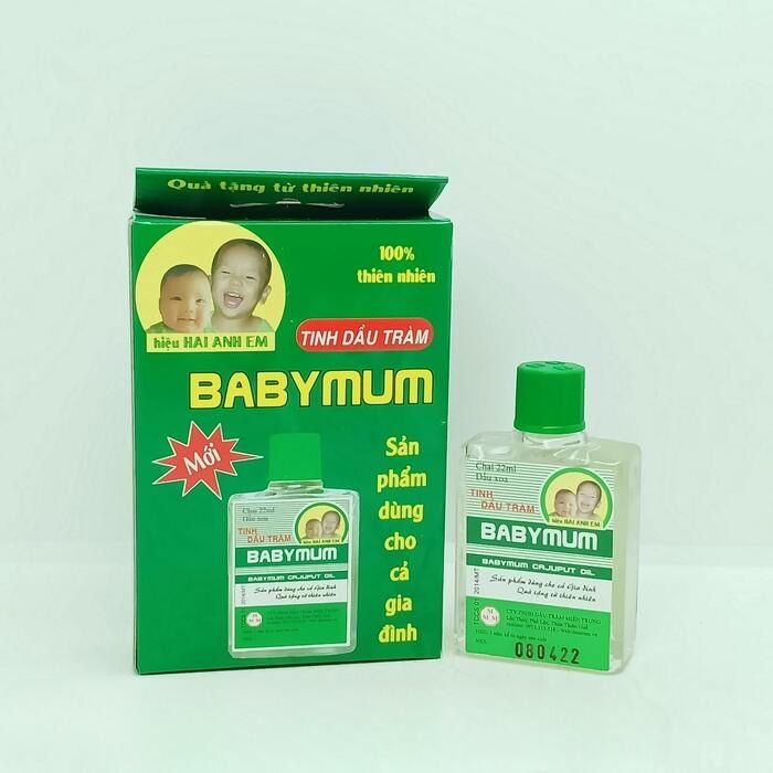 tinh dầu tràm cho bé babymum