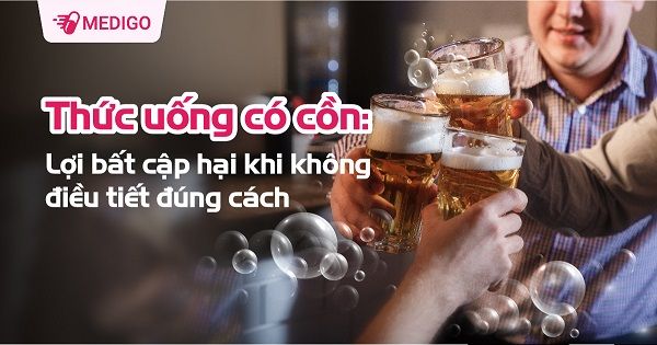 Thức uống có cồn: Lợi bất cập hại khi không điều tiết đúng cách