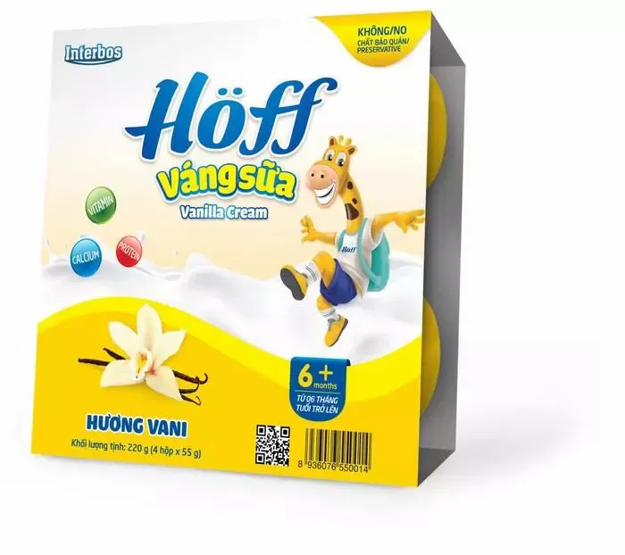 váng sữa cho bé 6 tháng hoff