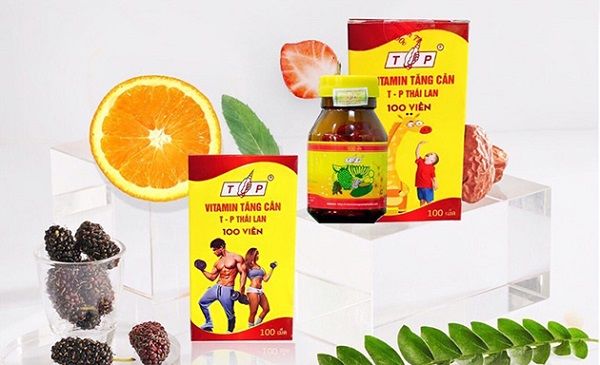 Vitamin tăng cân TP Thái Lan có bán ở hiệu thuốc không?