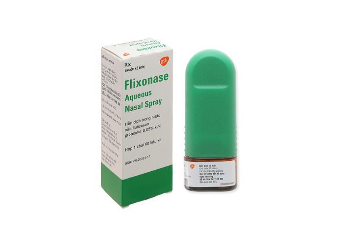 Thuốc xịt trị viêm mũi Flixonase Aqueous Nasal Spray  