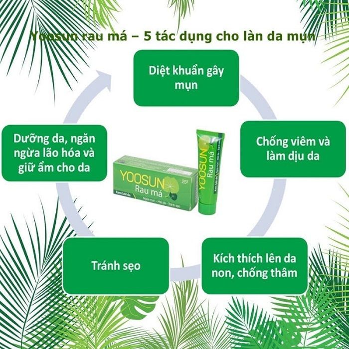 yoosun rau má bôi mặt được không