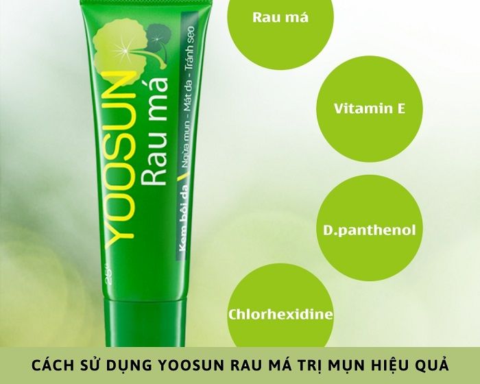 yoosun rau má có trị mụn đầu đen không