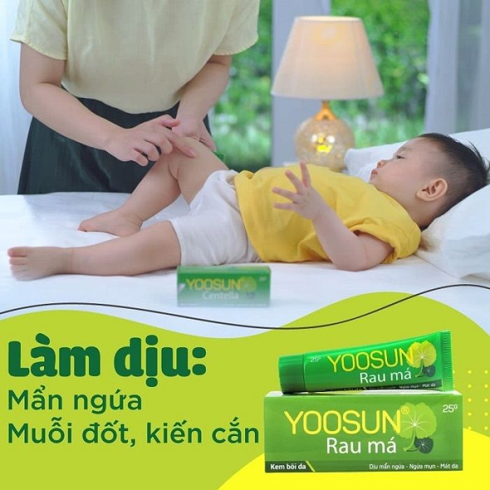 yoosun rau má có dùng được cho trẻ sơ sinh
